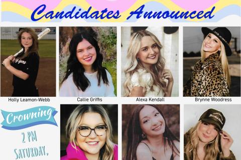 Candidates Announced